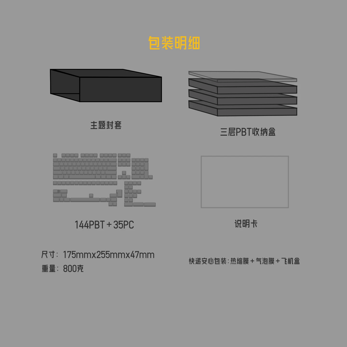 流浪地球地下城键帽套装 产品详情 8