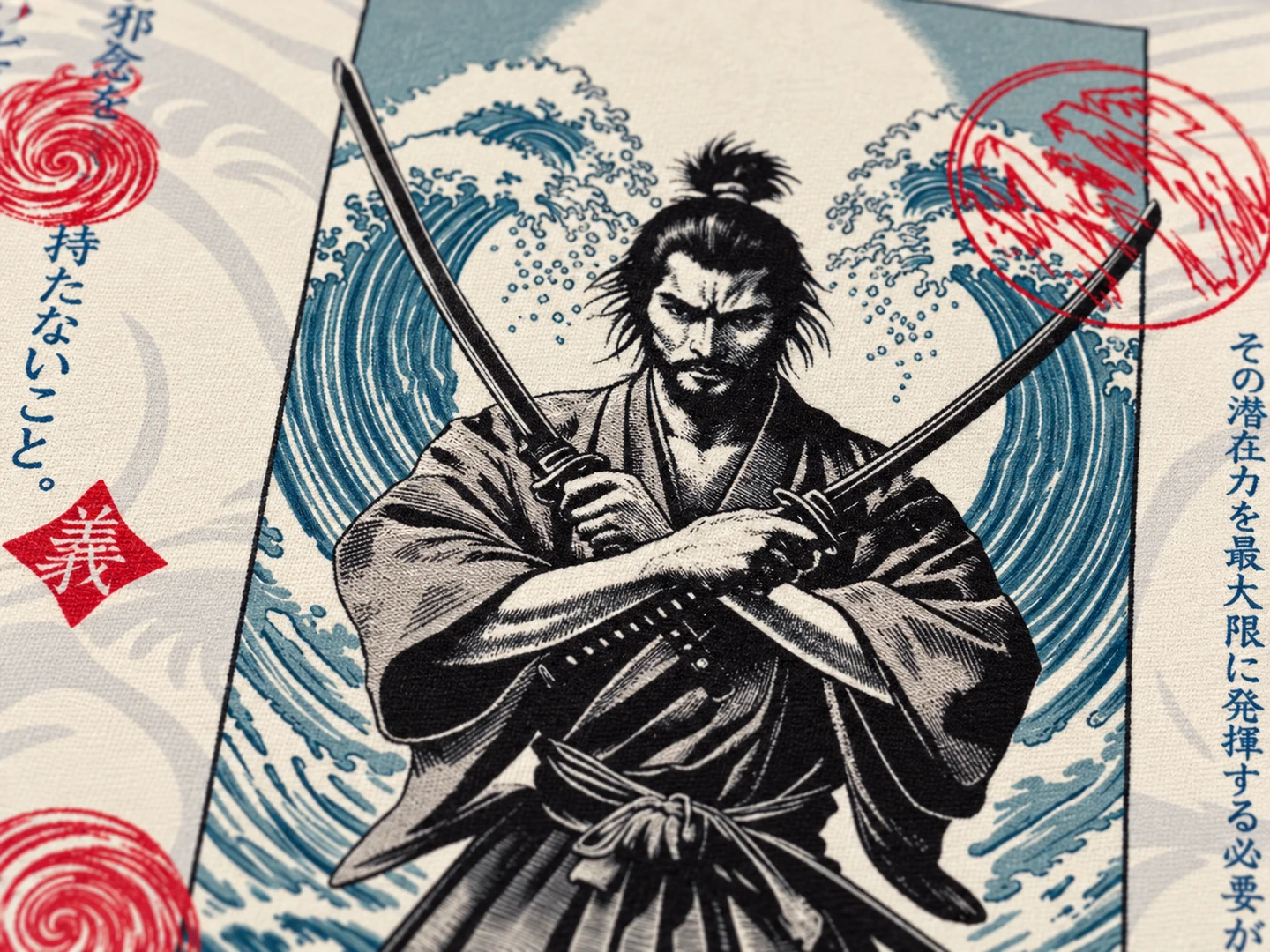 二天一流桌垫 — 表面细节